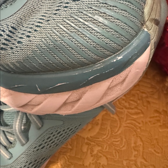 Hoka Women's Teal Blue Athletic Shoes - Picture 7 of 7